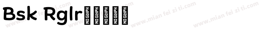 Biski Regular字体转换